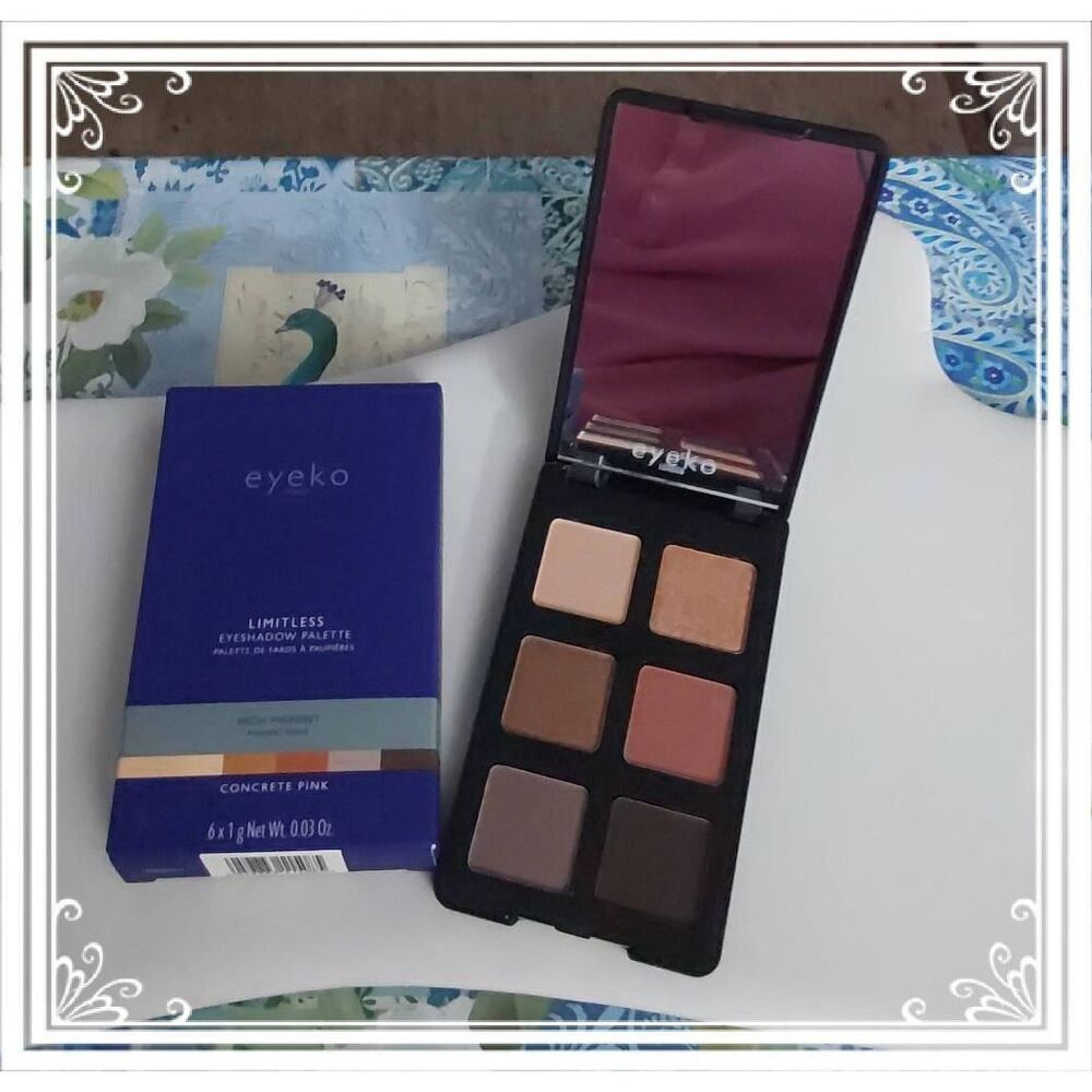 BNIB~EYEKO Limitless Eyeshadow Palette in Concrete Pink